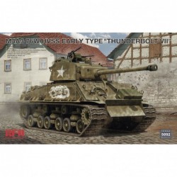 M4A3 76W HVSS Early Type "Thunderbolt VII" - Rye Field Model 5092