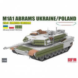 M1A1 Abrams Ukraine/Poland 2in1 Limited Edition - Rye Field Model 5106