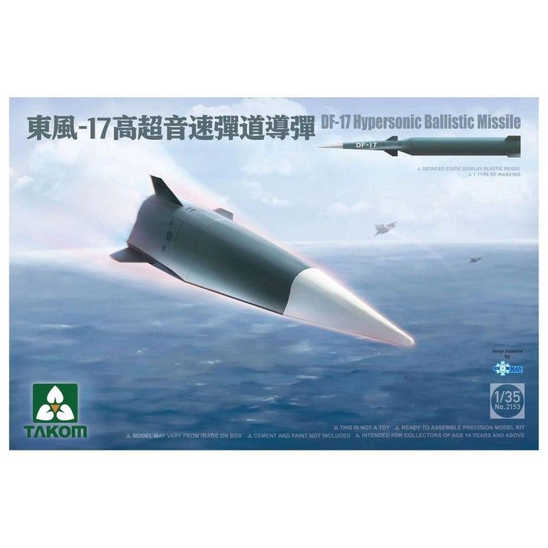 DF-17 Hypersonic Ballistic Missile - Takom 2153