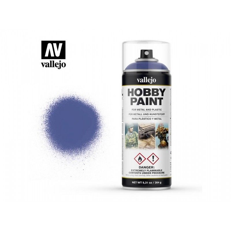 Vallejo Hobby Spray Paint 28017 Ultramarine Blue (400ml)
