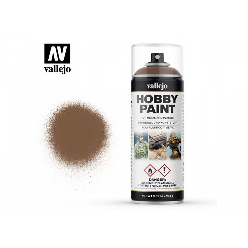 Vallejo Hobby Spray Paint 28019 Beasty Brown (400ml)