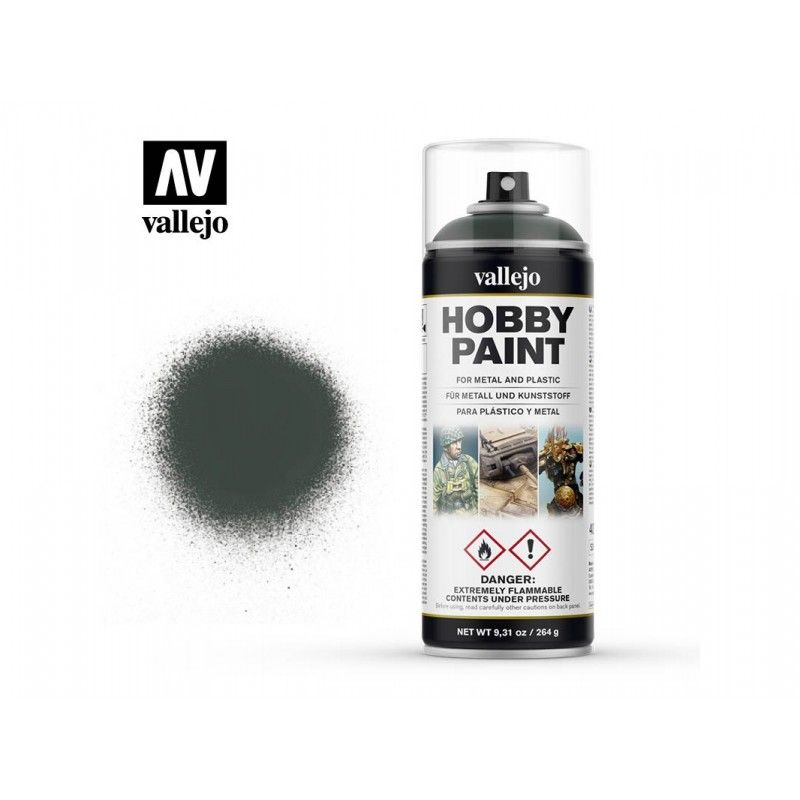 Vallejo Hobby Spray Paint 28026 Dark Green (400ml)