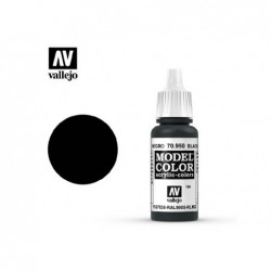 Akrylová barva Vallejo Model Color 70950 Black (17ml)