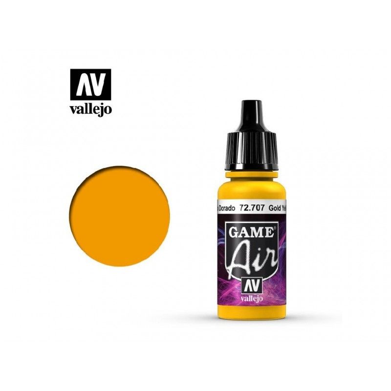 Vallejo Game Air 72707 Gold Yellow (17ml)