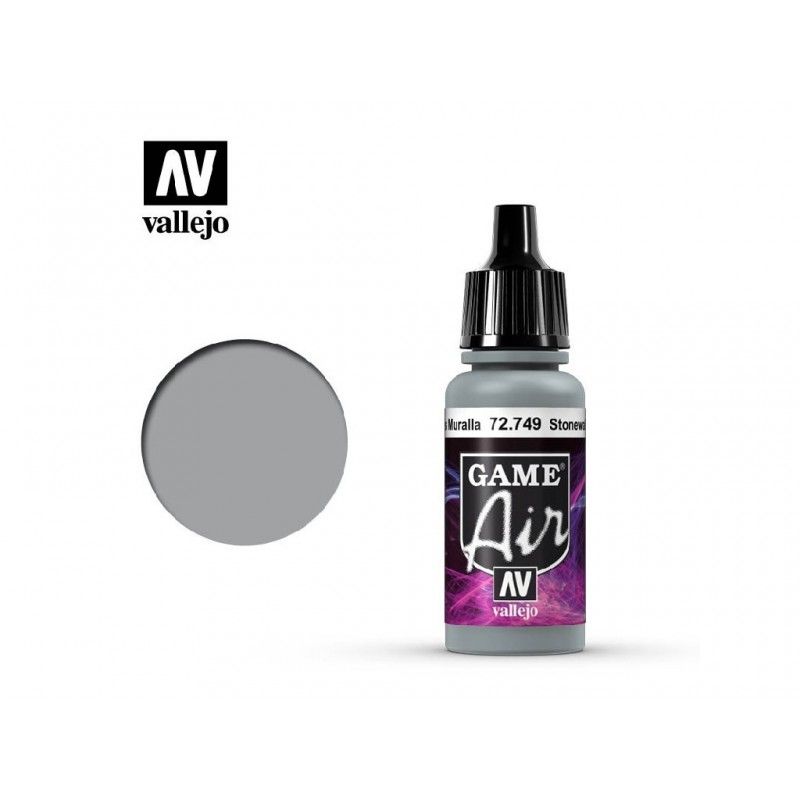 Vallejo Game Air 72749 Stonewall Grey (17ml)