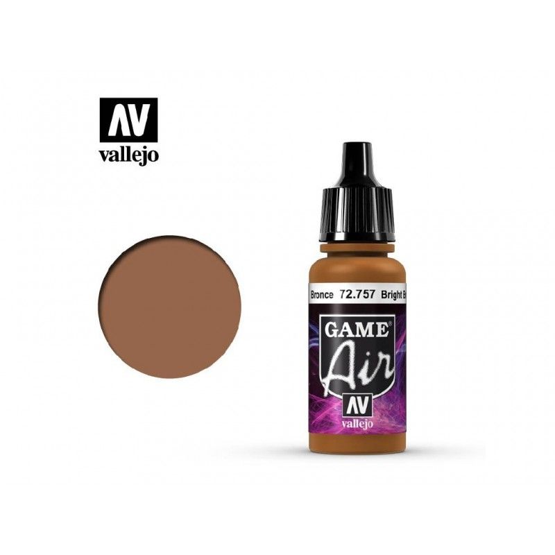 Vallejo Game Air 72757 Bright Bronze (17ml)