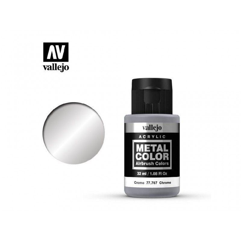 Vallejo Metal Color 77707 Chrome (32ml)