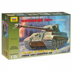 Kingtiger Porsche - Zvezda Model Kit tank 3616