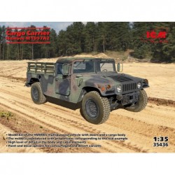 Cargo Carrier Humvee M1097A2 (2x camo) - ICM 35436