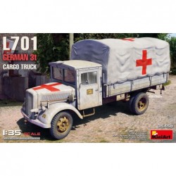 L701 German 3t Cargo Truck (5x camo) - MiniArt 35450