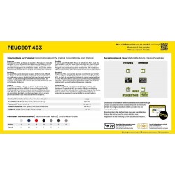 Peugeot 403 - Heller 80161