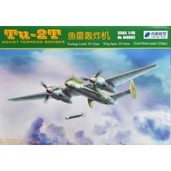 Tupolev Tu-2T Soviet Torpedo Bomber - Xuntong Model B48003