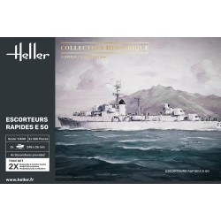 Escorteurs Rapides E 50 Collection Historique - Heller 81093
