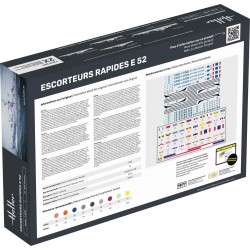 Escorteurs Rapides E 52 Collection Historique - Heller 81094