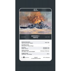 Bismarck + Tirpitz Twinset - Heller 85078