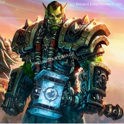 World of Warcraft The Orc Thrall - Revell Model Kit 03516