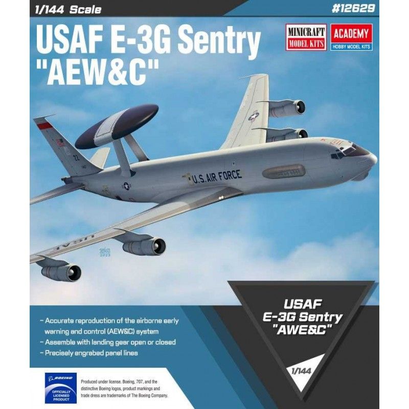 USAF E-3G Sentry "AEW&C" - Academy Model Kit 12629