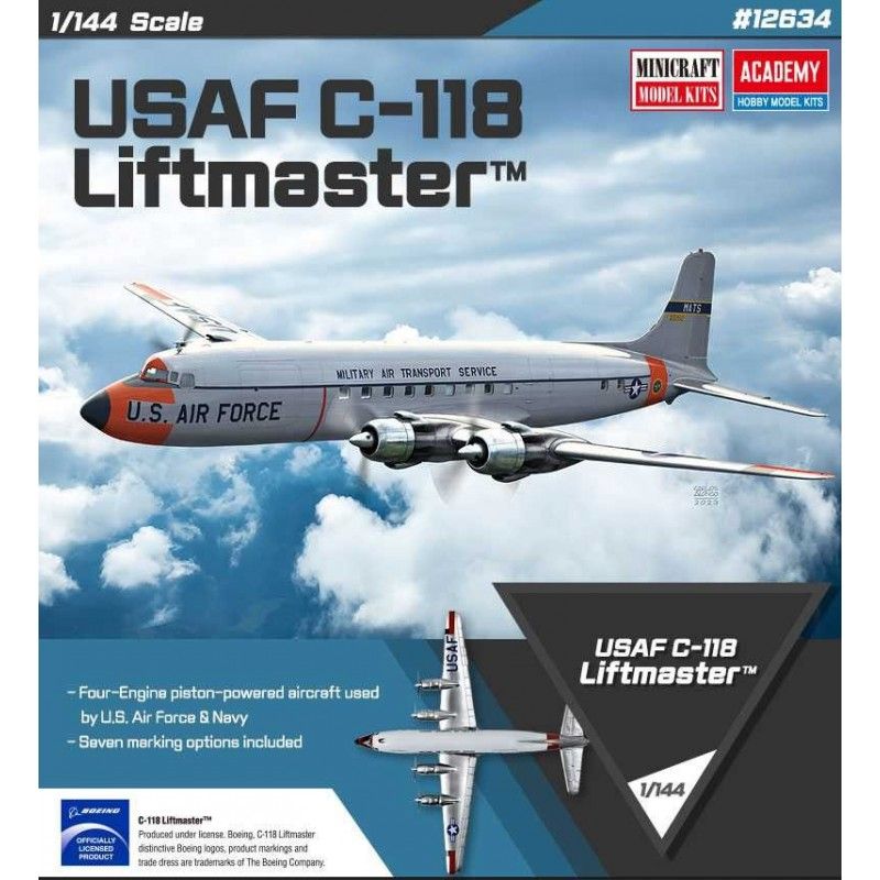 USAF C-118 Liftmaster - Academy Model Kit 12634