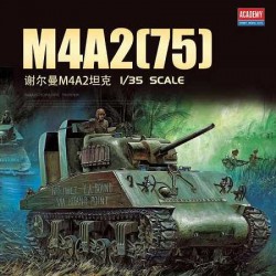 USMC M4A2 (75) "Pacific theater" - Academy Model Kit 13562