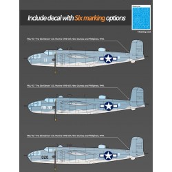 USMC PBJ-1D (B-25 Mitchell) - Academy Model Kit 12334