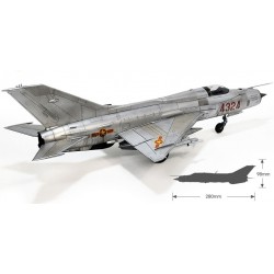 Russian Air Force MiG-21PF Fishbed-D - Academy Model Kit 12320