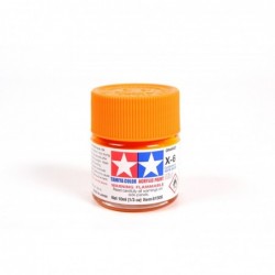 Tamiya 81506 Acrylic Mini X-6 Orange