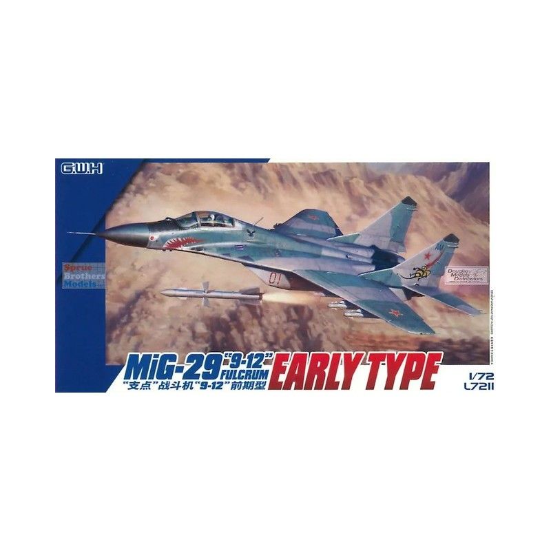 MIG-29 9-12 Early Type "Fulcrum" - Great Wall Hobby L7211