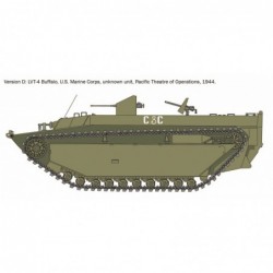 LVT-4 Water Buffalo - Italeri Model Kit 6752