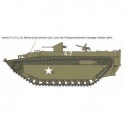 LVT-4 Water Buffalo - Italeri Model Kit 6752