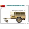 K-52 Trailer w/ Power Unit PE-95 - MiniArt 35426