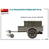 K-52 Trailer w/ Power Unit PE-95 - MiniArt 35426