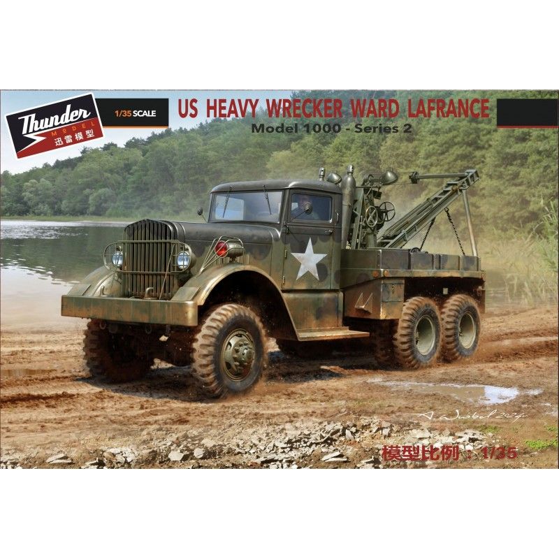 US Heavy Wrecker Ward LaFrance M1000, series 2 - Thunder Model 35010