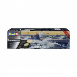 German Submarine Type IX C "Platinum Edition" - Revell Plastic ModelKit 05180