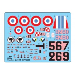 Caudron C.635 Simoun - Dora Wings DW48030