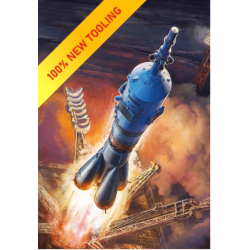 Launch vehicle Soyuz-2.1 (Sojuz) - Zvezda Model Kit 7500