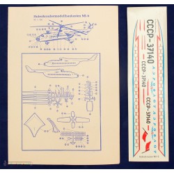 Mil Mi-6 - Master Modell (ex - VEB Plasticart)