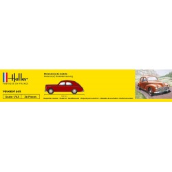 Peugeot 203 - obsahuje barvy a lepidlo - Heller STARTER KIT 56160