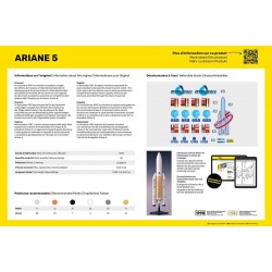 Ariane 5 - obsahuje barvy a lepidlo - Heller STARTER KIT 56441