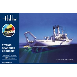 Titanic Searcher Le Suroit - obsahuje barvy a lepidlo - Heller STARTER KIT 56615