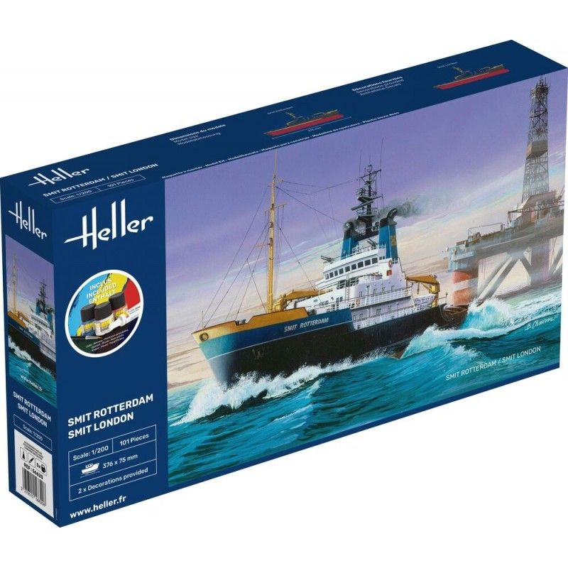 Smit Rotterdam - obsahuje barvy a lepidlo - Heller STARTER KIT 56620