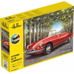 Citroen DS 19 Cabriolet - obsahuje barvy a lepidlo - Heller STARTER KIT 56796