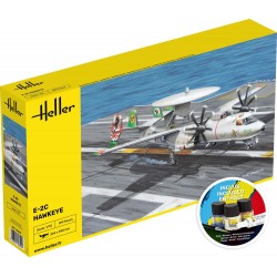 E-2C Hawkeye - obsahuje barvy a lepidlo - Heller STARTER KIT 58300