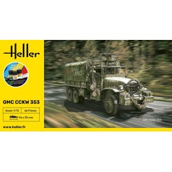 GMC CCKW 352 - obsahuje barvy a lepidlo - Heller STARTER KIT 56996