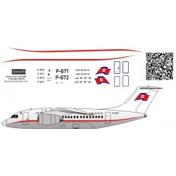 Obtisky Antonov An-148 AIR KORYO - BSmodelle BSM144341
