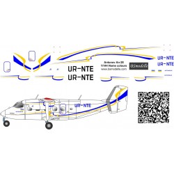 Obtisky Antonov An-28 Home colours - BSmodelle BSM144459