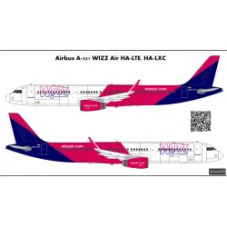 Obtisky Airbus A-321 Wizz Air - BSmodelle BSM144548