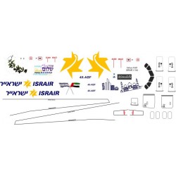 Obtisky Airbus A320 ISRAIR - BSmodelle BSM144555