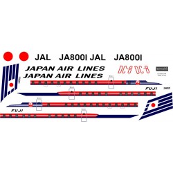 Obtisky Mc Donnell Douglas DC-8 Japan Airline - BSmodelle BSM144590