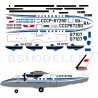 Obtisky Let L-410 Aeroflot 80tá léta - BSmodelle BSM48007