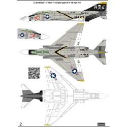 Obtisky McDonnel Douglas F4 PhantomII US NAVY - BSmodelle BSM480435